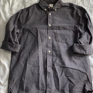 Button up collared long sleeve